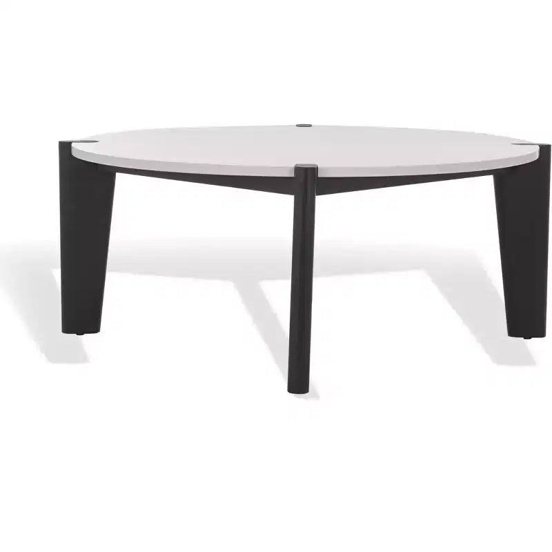 Table basse ronde plateau marbre