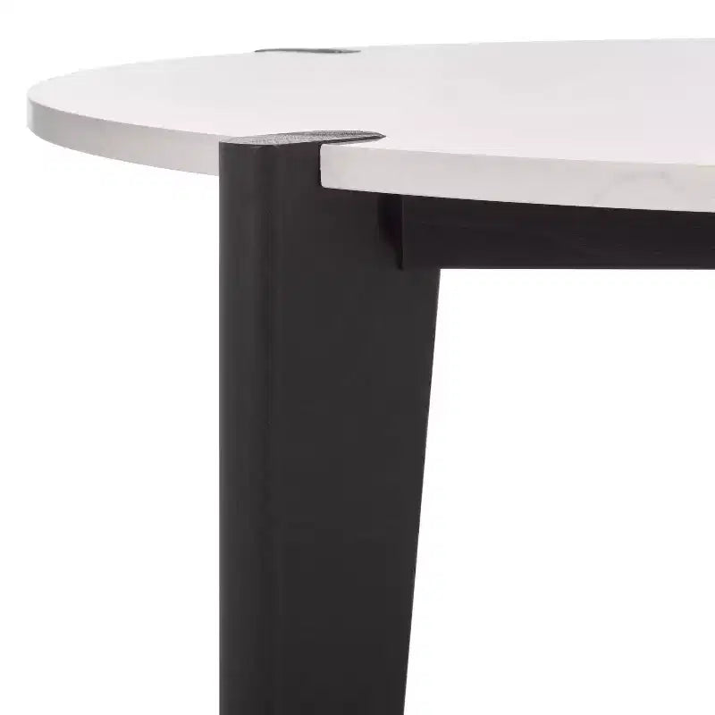 Table basse ronde plateau marbre