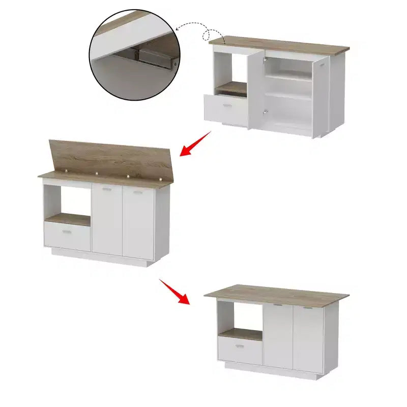 Meuble-lavabo moderne avec étagères réglables, armoire à chaussures avec rabat latéral, coiffeuse pour entrée et chambre