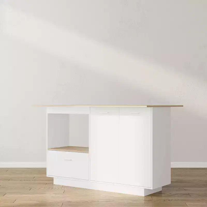 Meuble-lavabo moderne avec étagères réglables, armoire à chaussures avec rabat latéral, coiffeuse pour entrée et chambre