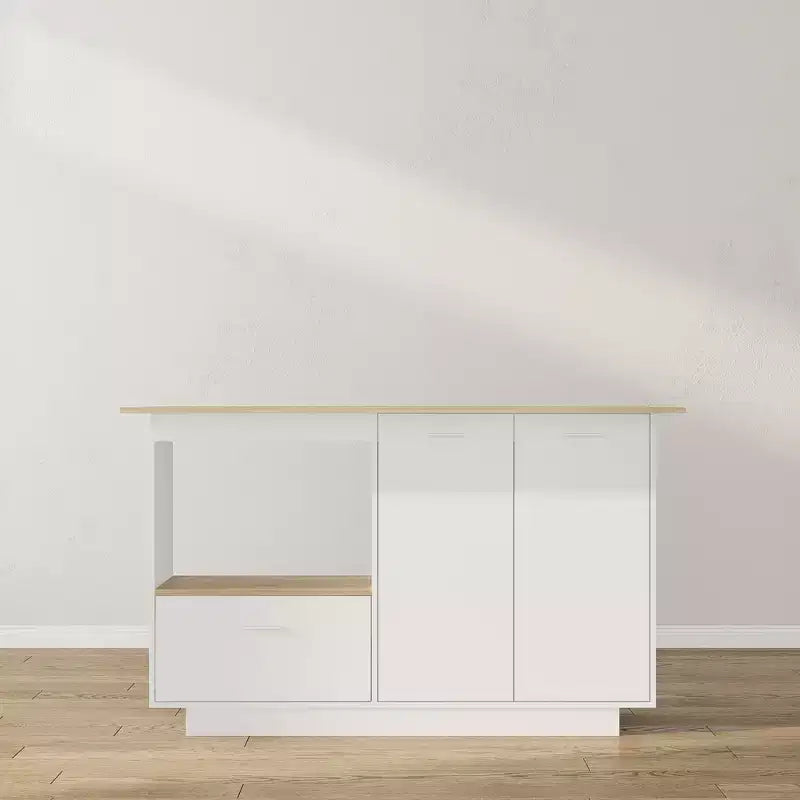 Meuble-lavabo moderne avec étagères réglables, armoire à chaussures avec rabat latéral, coiffeuse pour entrée et chambre