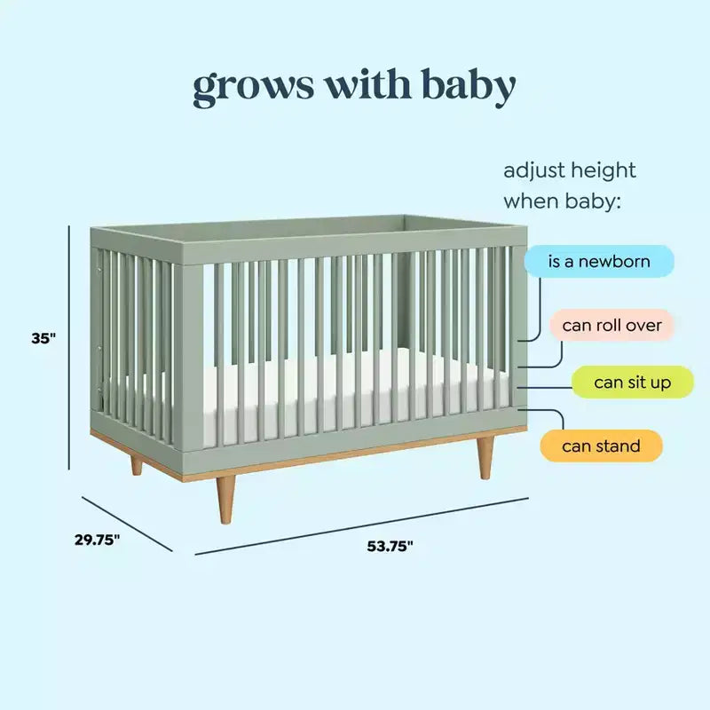 Lit de bébé convertible 3-en-1