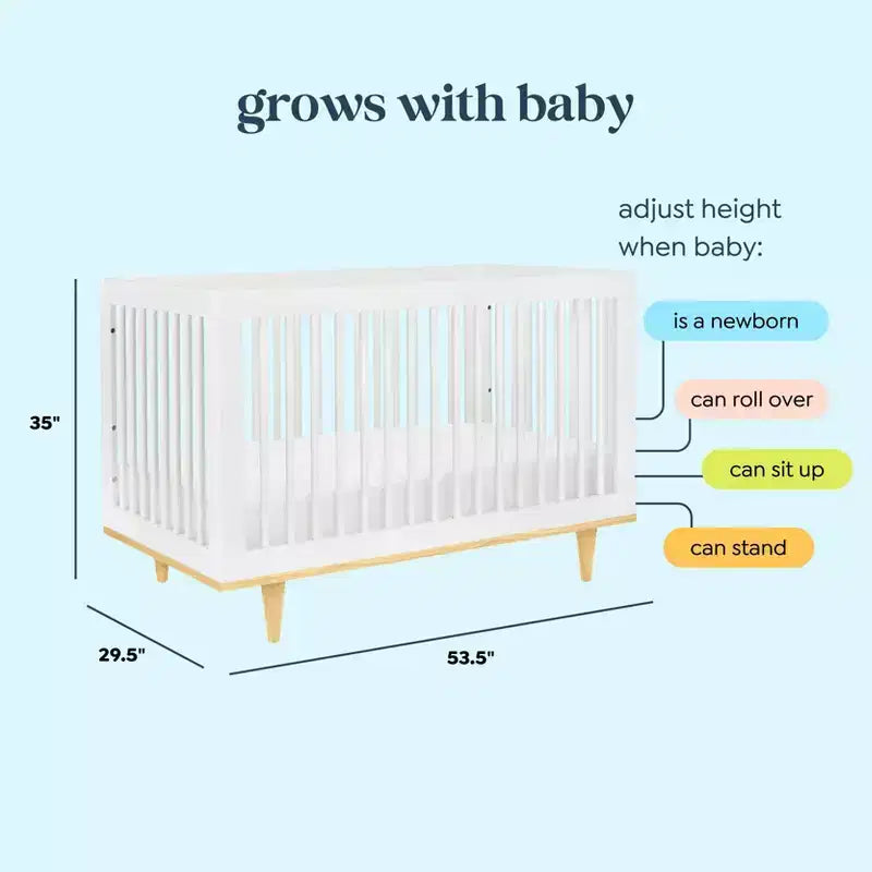 Lit de bébé convertible 3-en-1