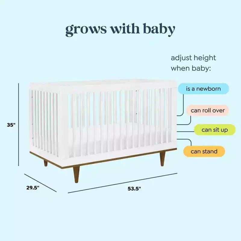 Lit de bébé convertible 3-en-1