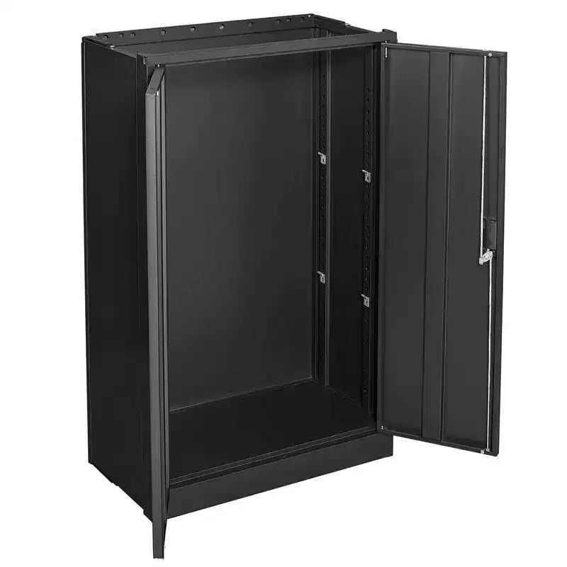 Meuble TV moderne 63 po en canne et bois avec 3 portes à fermeture en douceur