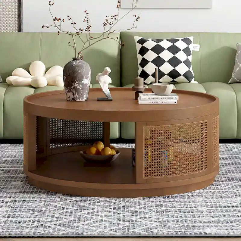 Commode à Linge en Lin Vieilli