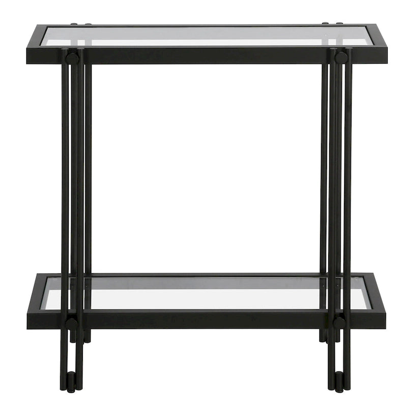 Table d'appoint rectangulaire de 24 po de large