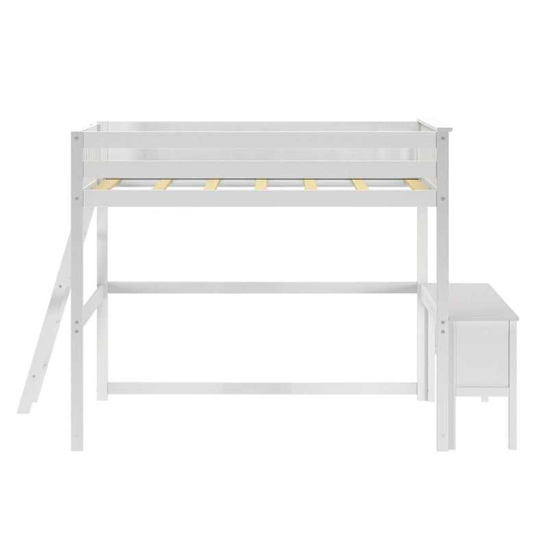Lit mezzanine pleine grandeur avec bureau