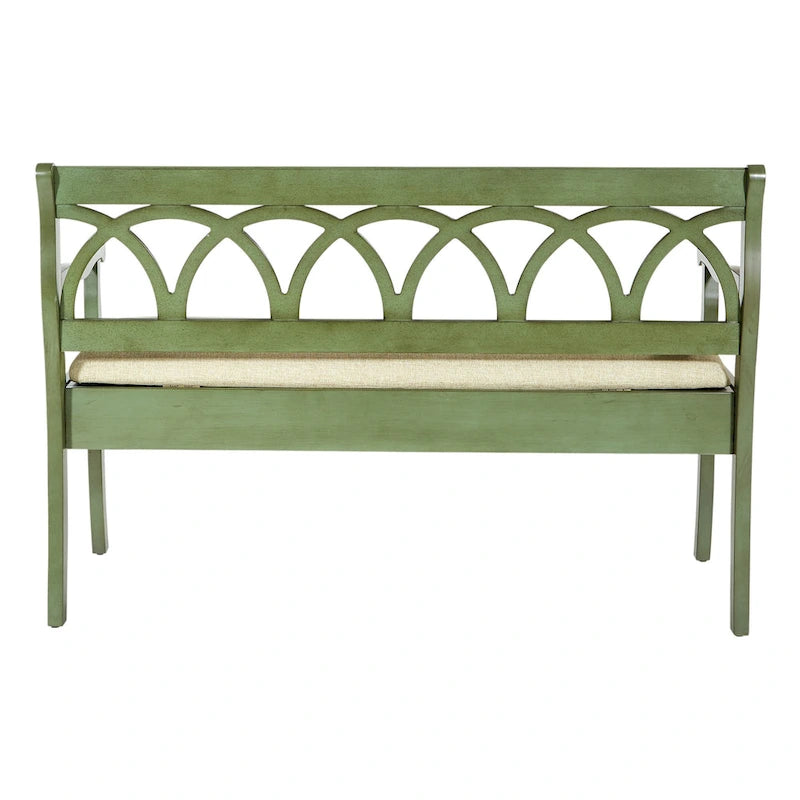 Banc de rangement avec compartiment secret