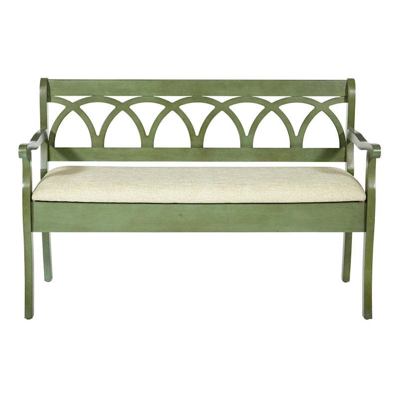 Banc de rangement avec compartiment secret