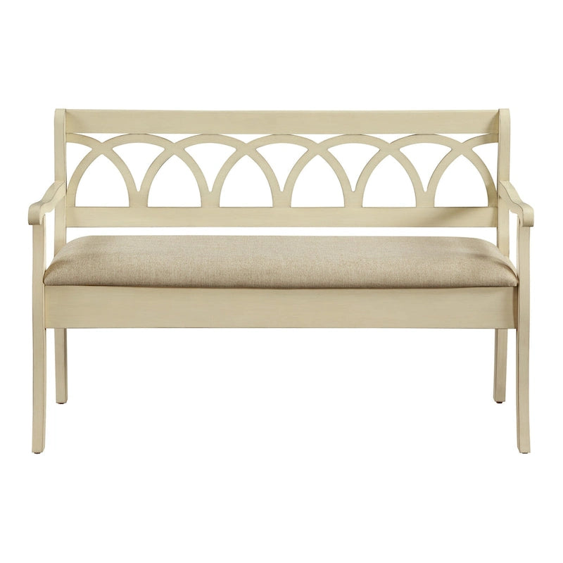 Banc de rangement avec compartiment secret