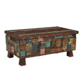 Elephant Reclaimed Wood Trunk Coffee Table - 47 x 25